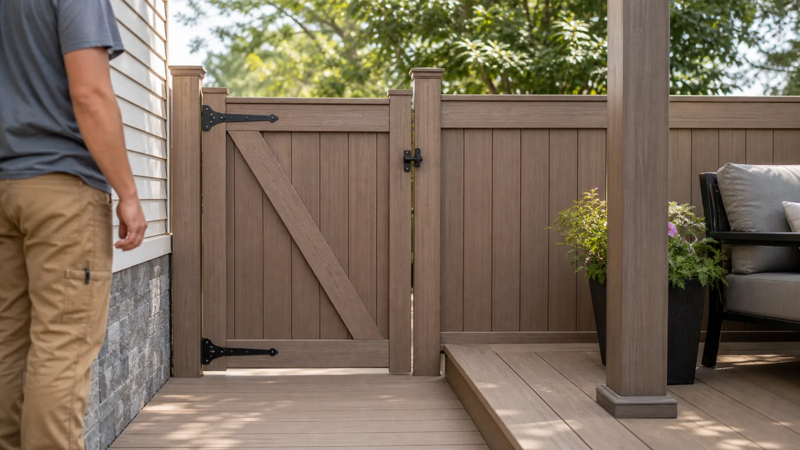 Gate repair project photo