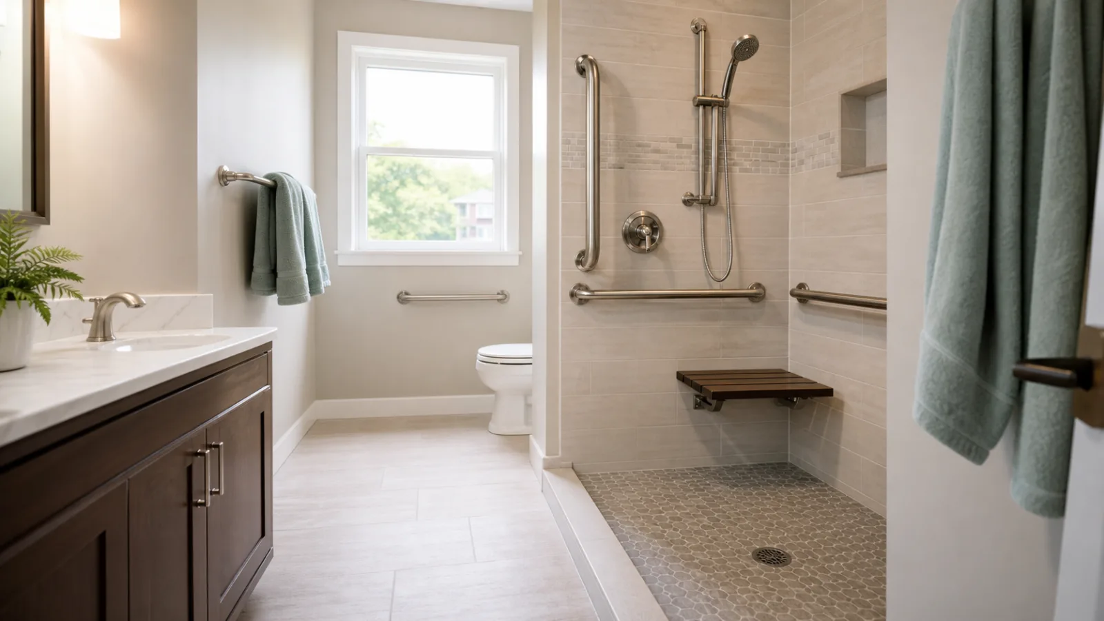 Accessible bath project photo