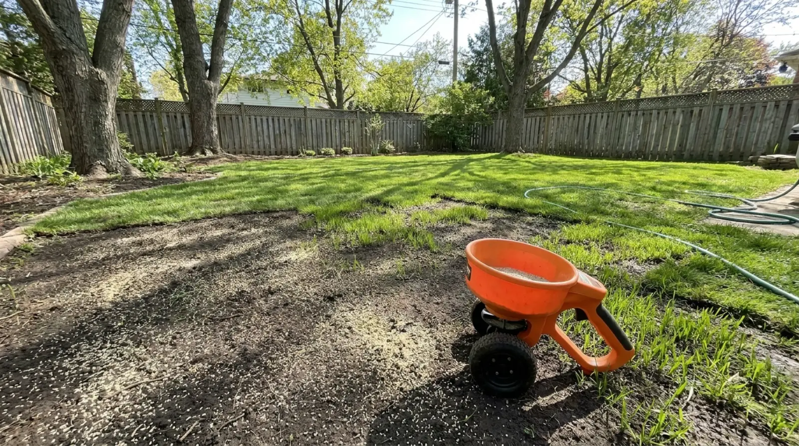 Backyard recovery project photo