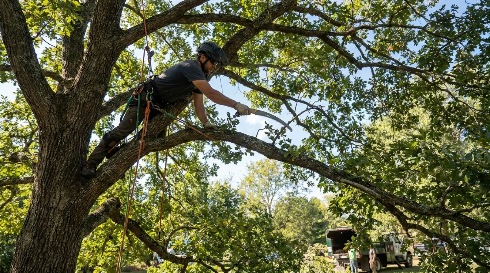 Canopy thinning project photo